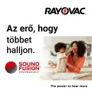 Rayovac Prémium 10 cink-levegő hallókészülék elem