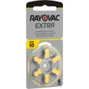 Rayovac Prémium 10 cink-levegő hallókészülék elem