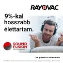 8x6 db-os szett | Rayovac Prémium 312 cink-levegő hallókészülék elem