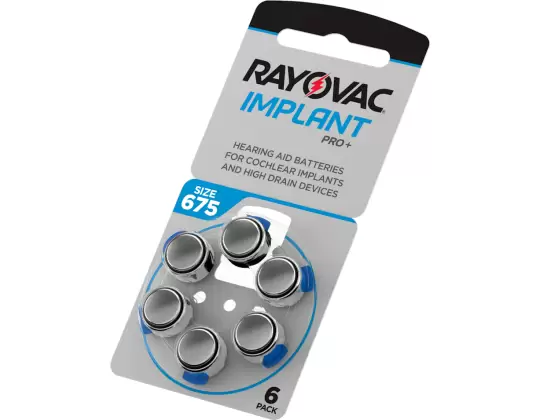 Rayovac Implant PRO+ hallókészülék elem